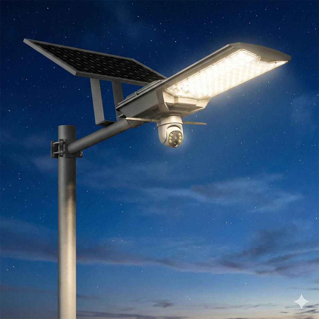Solar Street Light with Camera for Villas